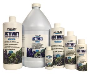 AquaLife Activate Saltwater 2oz Aquarium Starter and Cleaner