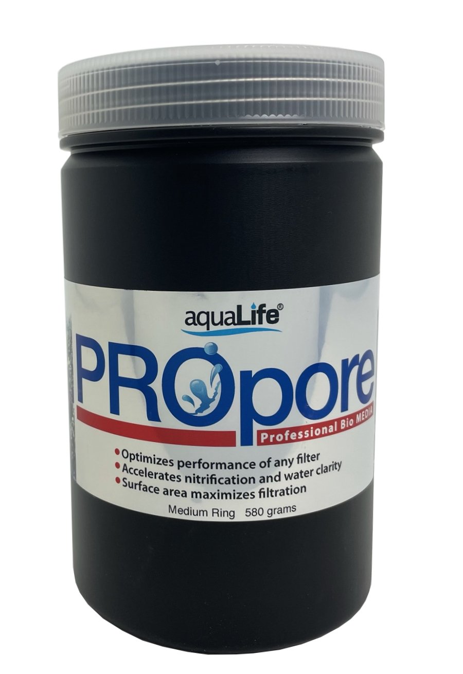 AquaLife PROpore Professional Bio MEDIA - Medium Ring 580 grams