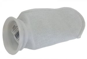 4" x 14" 200 Micron Felt Filter Sock with Plastic Ring BULK 12 pack no package