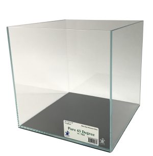 Pure 45 Degree 7.13 Gal. (LI) Ultra Clear Aquarium 11.8x11.8x11.8" with Mat 30x30x30cm