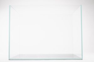Luminous 45 Degree 17.1 Gal. (LI) Ultra Clear Aquarium 23.6" x 11.8" x 14.2" with Mat