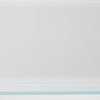 Serene 45 Degree 13 Gal. Bookshelf (LI) Ultra Clear Aquarium 35.4" x 8.3" x 10.3" with Mat