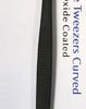 Grip Pinsette Tweezers Curved - Black Oxide - 10"