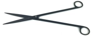 Straight Trimming Scissors - Black Oxide - 10"