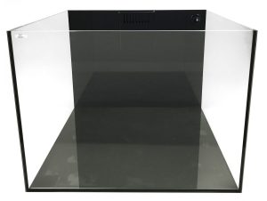 Beluga 43 Gal. Pro Aquarium with external Overflow 23.62" x 23.62" x 17.72" - Black Background