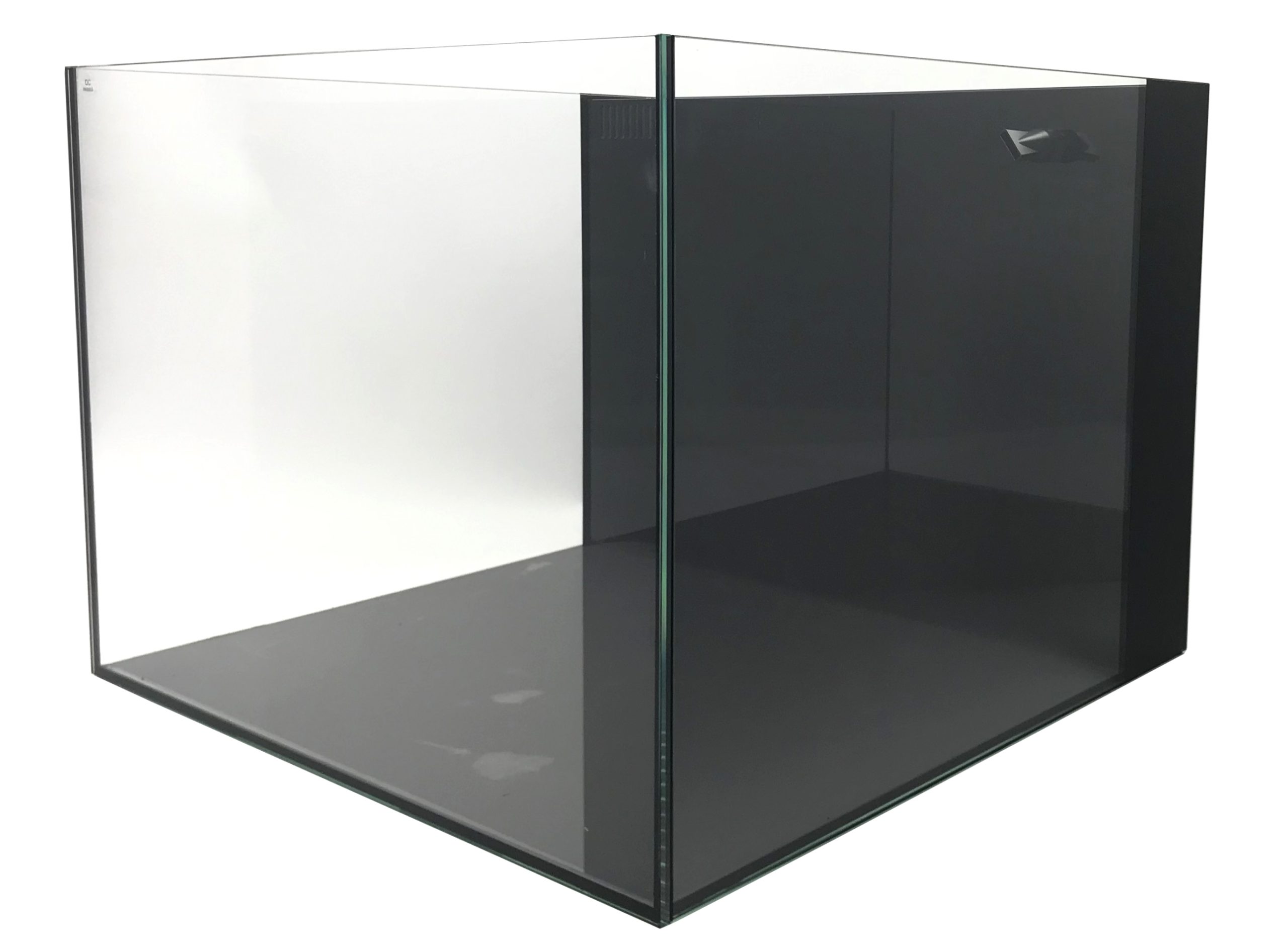 Madeira 43 Gal. Pro LI Aquarium with Filtration 23.6" x 23.6" x 17.7" - Black Background - Image 2