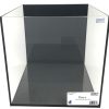 Pure Iconic Black Pearl 7.13 Gallon (LI) Ultra Clear Aquarium 11.8x11.8x11.8" - Black back & Black silicone - Image 3