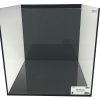 Brilliant Iconic Black Pearl 25 Gallon (LI) Ultra Clear Aquarium 18" x 18" x 18" - Black back & Black silicone - Image 2
