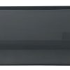 Serene Little Iconic Black Pearl 7.2 Gallon (LI) Ultra Clear Aquarium 23.6" x 7.5" x 9.4" - Black back, Blk silicone, thin ma - Image 3