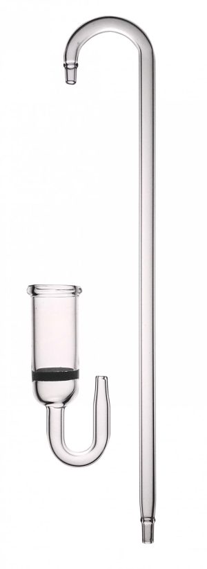 CO2 Glass Diffuser with Glass Hanger - Narrow - Pro Series