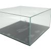 Puddle 45 Degree 3.56 Gal. (LI) Ultra Clear Aquarium 11.8" x 11.8" x 6" with Mat - Image 4