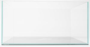 Symbolic 45 Degree 30 Gal. (LI) Ultra Clear Aquarium 23.6" x 23.6" x 11.8" with Mat