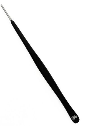 Pro Scaper Tweezers Black Oxide 10"