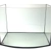 Bow Front 5 in 1 Aquarium C - 8.4 Gal. 15.75" x 10.4" x 11.8"