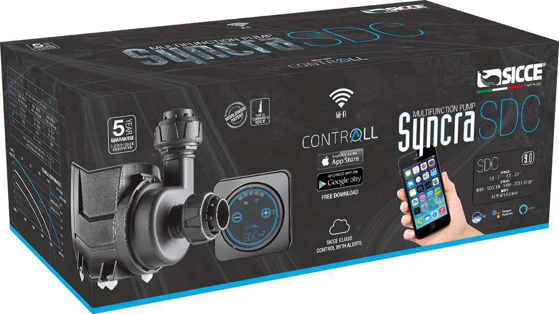 Syncra SDC 6.0 400-1450 GPH Controllable Pump with Wi-Fi Control 11.5ft max head 5 yr warranty 1 - Image 2
